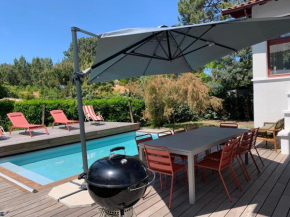 Arcachon -belle Villa avec 5 chambres et Piscine chauffée privative